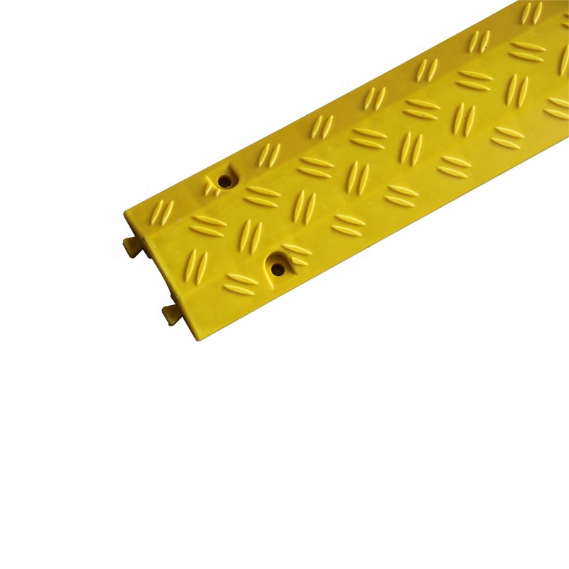 پوشش محافظ کابل لاستیکی با اندازه 1 کانال 25*14 میلی متری محافظ کف زیرزمینی
